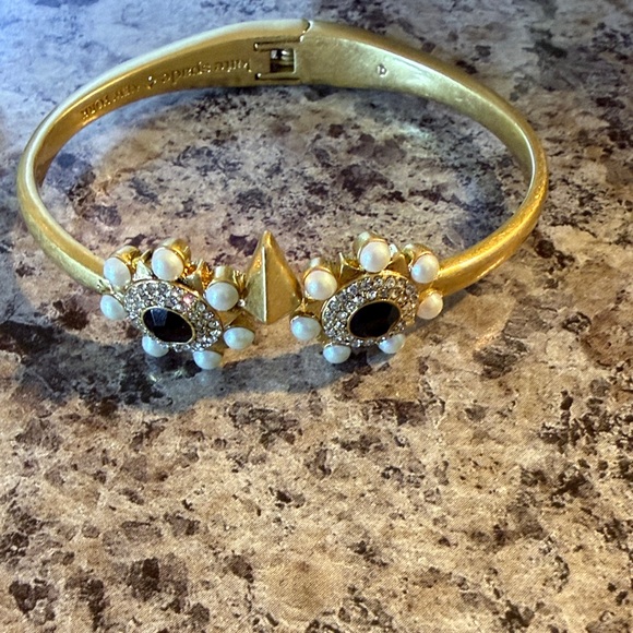 Kate Spade Gold and Black Bracelet